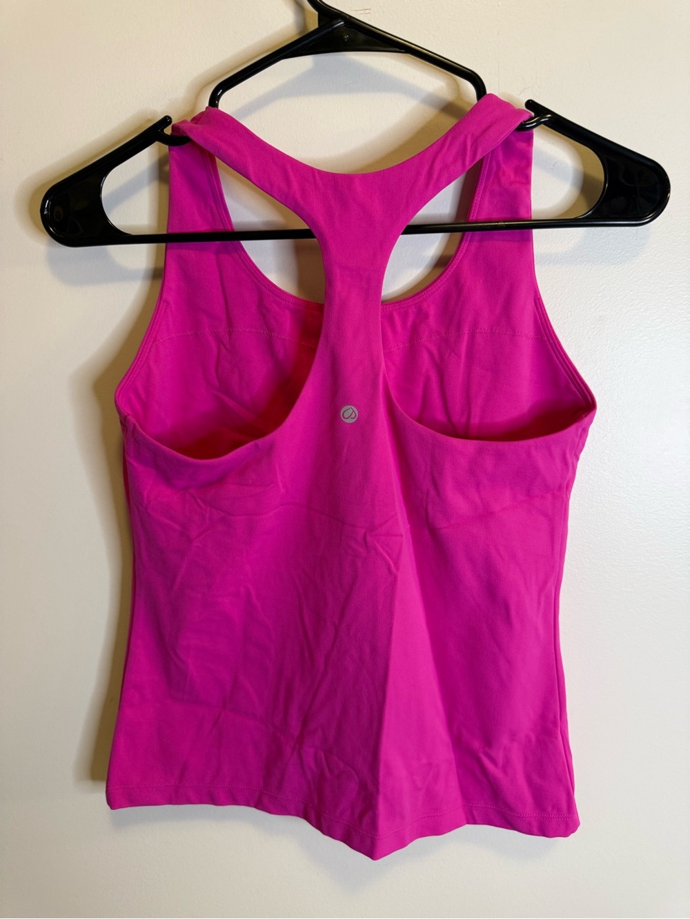 Hot Pink Racerback Tank Top - Picture 2 of 2